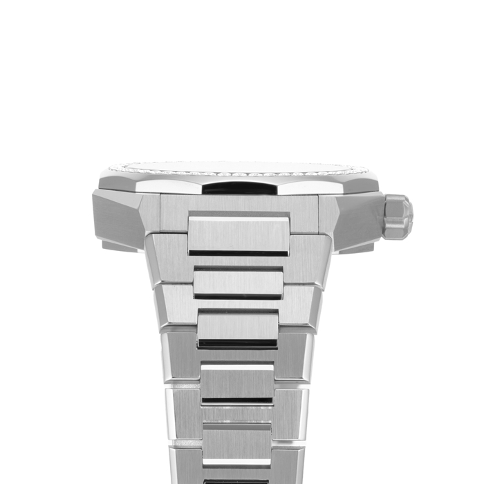 Zenith Defy Skyline 36mm Acciaio e Diamanti Orologio Automatico Blu 16.9400.670/51.I001 - immagine 4