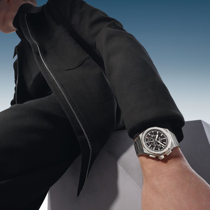 Zenith Defy Skyline Cronografo 42mm Uomo Orologio Nero Cinturino Intercambiabile 03.9500.3600/21.I001 - immagine 4