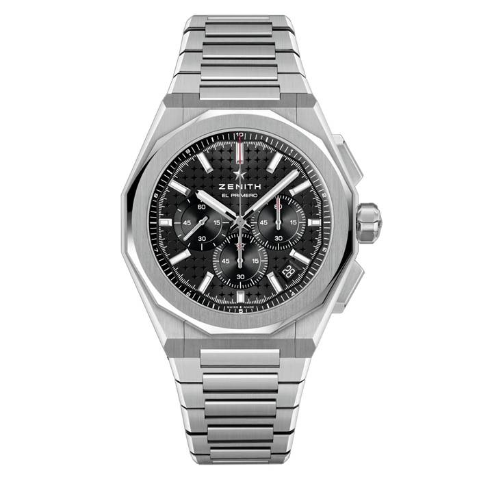 Zenith Defy Skyline Cronografo 42mm Uomo Orologio Nero Cinturino Intercambiabile 03.9500.3600/21.I001