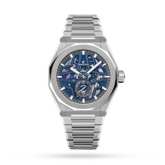 Zenith Defy Skyline Scheletrato Acciaio 41mm Blu 03.9300.3620/79.I001