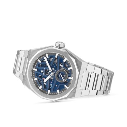 Zenith Defy Skyline Scheletrato Acciaio 41mm Blu 03.9300.3620/79.I001 - immagine 5