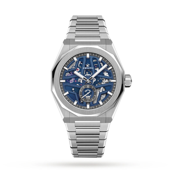 Zenith Defy Skyline Scheletrato Acciaio 41mm Blu 03.9300.3620/79.I001