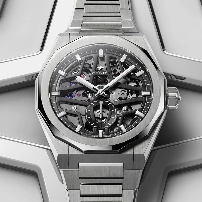 Zenith Defy Skyline Scheletrato Acciaio 41mm Nero 03.9300.3620/78.I001 - immagine 3