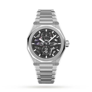 Zenith Defy Skyline Scheletrato Acciaio 41mm Nero 03.9300.3620/78.I001